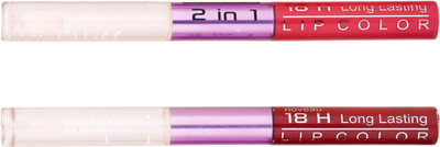 Color Fever Non-stick Cup Waterproof colorstay all day Long Lasting Durable Matte Liquid Lipstick Beauty Lip Gloss,Fashionable Colors Long Lasting Lipsticks(Set of 2 ) 2 IN 1 31-34(Peach, Dark Red)
Color Fever Non-stick Cup Waterproof colorstay all day Long Lasting Durable Matte Liquid Lipstick Beauty Lip Gloss,Fashionable Colors Long Lasting Lipsticks(Set of 2 ) 2 IN 1 31-34(Peach, Dark Red)