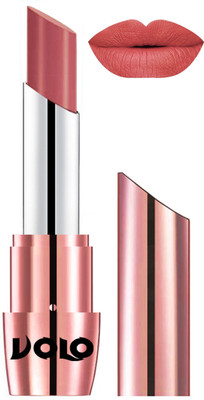 Volo Perfect Creamy with Matte Lipsticks, No more dry lips(Light Peach,)