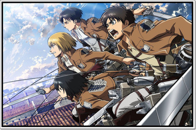 Akhuratha Attack On Titan Fine Quality Wall Poster Paper Print(12 inch X 18 inch, Rolled)
Akhuratha Attack On Titan Fine Quality Wall Poster Paper Print(12 inch X 18 inch, Rolled)