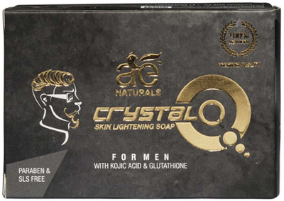 AE Naturals Crystal Q Skin Whitening Soap For Men With Kojic Acid And Glutathione 3 X 135g(135 g, Pack of 3)
AE Naturals Crystal Q Skin Whitening Soap For Men With Kojic Acid And Glutathione 3 X 135g(135 g, Pack of 3)
