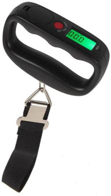 Granny Smith Portable Hanging Luggage Weight Machine Digital Belt Weighing Scale(Black)
Granny Smith Portable Hanging Luggage Weight Machine Digital Belt Weighing Scale(Black)
