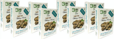 3P Light Kashmiri Akhrot/ dryfruit/ without shell/ walnut kernels-2000 gm Walnuts(2000 g, Vacuum Pack)