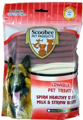 Scoobee Spira healthy sticks with milk and strawberry flavored Milk, Strawberry 0.5 kg Dry Dog Food
Scoobee Spira healthy sticks with milk and strawberry flavored Milk, Strawberry 0.5 kg Dry Dog Food