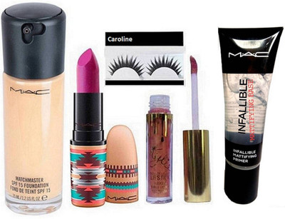 caroline Eyelashes, Matte Vibe Tribe Lipstick Flat Out Fabulous With Matchmaster Liquid Foundation& Kylie Matte Liquid Lipgloss & Mattifying Base Primer(Set of 5)
caroline Eyelashes, Matte Vibe Tribe Lipstick Flat Out Fabulous With Matchmaster Liquid Foundation& Kylie Matte Liquid Lipgloss & Mattifying Base Primer(Set of 5)