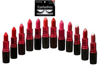 ravishing eyelashes lady gaga lipsticks(Set of 13)