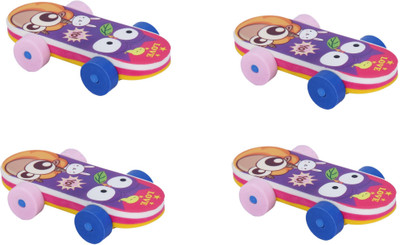 AutoVHPR Set of 4 Skate Board Shaped Pencil Eraser for School Children Non-Toxic Eraser(Multicolor)
AutoVHPR Set of 4 Skate Board Shaped Pencil Eraser for School Children Non-Toxic Eraser(Multicolor)
