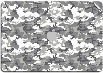 GADGETS WRAP GW-41536 Grey Camo Skin Vinyl Laptop Decal 13