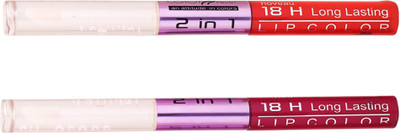 Color Fever Non-stick Cup Waterproof colorstay all day Long Lasting Durable Matte Liquid Lipstick Beauty Lip Gloss,Fashionable Colors Long Lasting Lipsticks(Set of 2 ) 2 IN 1 33-44(Brick Orange, Burgundy)
Color Fever Non-stick Cup Waterproof colorstay all day Long Lasting Durable Matte Liquid Lipstick Beauty Lip Gloss,Fashionable Colors Long Lasting Lipsticks(Set of 2 ) 2 IN 1 33-44(Brick Orange, Burgundy)