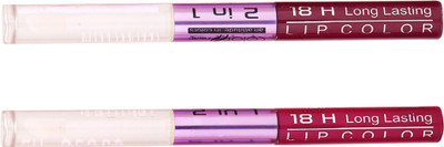 Color Fever Non-stick Cup Waterproof colorstay all day Long Lasting Durable Matte Liquid Lipstick Beauty Lip Gloss,Fashionable Colors Long Lasting Lipsticks(Set of 2 ) 2 IN 1 35-40(Brown, Cardinal)
Color Fever Non-stick Cup Waterproof colorstay all day Long Lasting Durable Matte Liquid Lipstick Beauty Lip Gloss,Fashionable Colors Long Lasting Lipsticks(Set of 2 ) 2 IN 1 35-40(Brown, Cardinal)