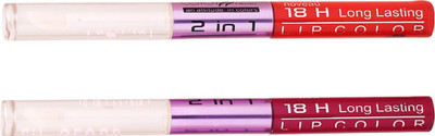 Color Fever Non-stick Cup Waterproof colorstay all day Long Lasting Durable Matte Liquid Lipstick Beauty Lip Gloss,Fashionable Colors Long Lasting Lipsticks(Set of 2 ) 2 IN 1 38-44(Orange, Burgundy)
Color Fever Non-stick Cup Waterproof colorstay all day Long Lasting Durable Matte Liquid Lipstick Beauty Lip Gloss,Fashionable Colors Long Lasting Lipsticks(Set of 2 ) 2 IN 1 38-44(Orange, Burgundy)