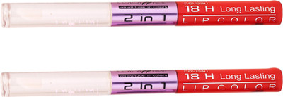 Color Fever Non-stick Cup Waterproof colorstay all day Long Lasting Durable Matte Liquid Lipstick Beauty Lip Gloss,Fashionable Colors Long Lasting Lipsticks(Set of 2 ) 2 IN 1 33-38(Brick Orange, Orange)
Color Fever Non-stick Cup Waterproof colorstay all day Long Lasting Durable Matte Liquid Lipstick Beauty Lip Gloss,Fashionable Colors Long Lasting Lipsticks(Set of 2 ) 2 IN 1 33-38(Brick Orange, Orange)