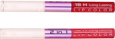 Color Fever Non-stick Cup Waterproof colorstay all day Long Lasting Durable Matte Liquid Lipstick Beauty Lip Gloss,Fashionable Colors Long Lasting Lipsticks(Set of 2 ) 2 IN 1 29-31(Red, Peach)
Color Fever Non-stick Cup Waterproof colorstay all day Long Lasting Durable Matte Liquid Lipstick Beauty Lip Gloss,Fashionable Colors Long Lasting Lipsticks(Set of 2 ) 2 IN 1 29-31(Red, Peach)