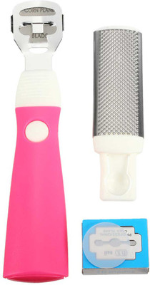 Skin Secrets Foot File Set Dead Hard Skin Callus Remover Scraper Pedicure Rasp Tools Portable Cuticle Pusher Nail Foot Care Tool(90 g, Set of 2) 
Skin Secrets Foot File Set Dead Hard Skin Callus Remover Scraper Pedicure Rasp Tools Portable Cuticle Pusher Nail Foot Care Tool(90 g, Set of 2)