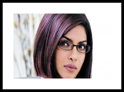 Aabhaas Priyanka Chopra Wall Poster Fine Art Print(12 inch X 18 inch, Rolled)