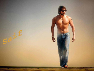 Aabhaas Saif Ali Khan Wall Poster Fine Art Print(12 inch X 18 inch, Rolled)