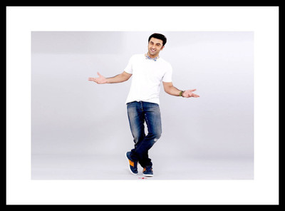 Aabhaas Ranbir Kapoor Wall Poster Fine Art Print(12 inch X 18 inch, Rolled)