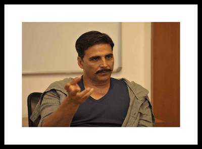 Aabhaas Akshay Kumar Wall Poster Fine Art Print(12 inch X 18 inch, Rolled)
