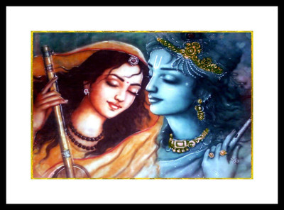 Aabhaas Krishna Wall Poster Fine Art Print(12 inch X 18 inch, Rolled)
