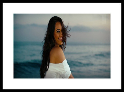Aabhaas Sonakshi Sinha Wall Poster Fine Art Print(12 inch X 18 inch, Rolled)
