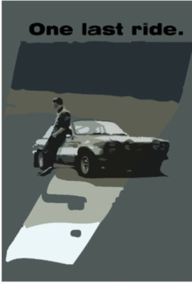 Aabhaas Paul Walker Wall Poster Fine Art Print(12 inch X 18 inch, Rolled)