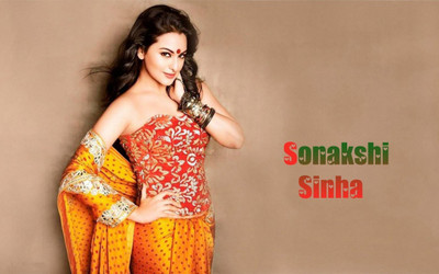 Aabhaas Sonakshi Sinha Wall Poster Fine Art Print(12 inch X 18 inch, Rolled)