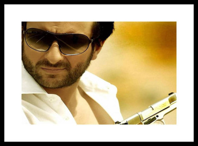 Aabhaas Saif Ali Khan Wall Poster Fine Art Print(12 inch X 18 inch, Rolled)