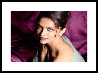 Aabhaas Deepika Padukone Wall Poster Fine Art Print(12 inch X 18 inch, Rolled)