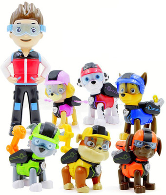 IndusBay Rescue Mission Paw Pups Figure Set of 7 - Paw Patrol Pups Marshall, Chase, Rubble, Zuma, Skye , Rocky & Ryder Toy Set for Kids(Multicolor)
IndusBay Rescue Mission Paw Pups Figure Set of 7 - Paw Patrol Pups Marshall, Chase, Rubble, Zuma, Skye , Rocky & Ryder Toy Set for Kids(Multicolor)