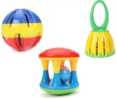 Nabhya Set of 3 Pcs with Various Exciting Toys for New Borns & Infants Rattle Rattle_7 Rattle(Multicolor)
Nabhya Set of 3 Pcs with Various Exciting Toys for New Borns & Infants Rattle Rattle_7 Rattle(Multicolor)