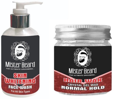 MISTER BEARD Skin Whitening Face Wash 200ml WITH Normal Hold Hair Wax 100gm(Set of 2)
MISTER BEARD Skin Whitening Face Wash 200ml WITH Normal Hold Hair Wax 100gm(Set of 2)