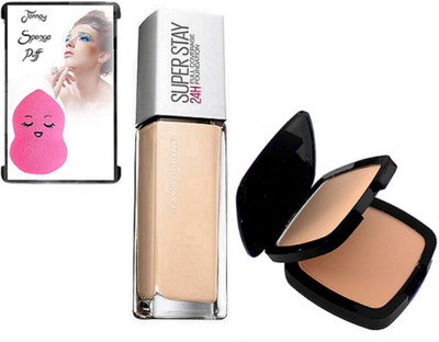 jenney Sponge Puff, New York Superstay 24H Full Coverage Foundation, Two Way Compact(Set of 3)
jenney Sponge Puff, New York Superstay 24H Full Coverage Foundation, Two Way Compact(Set of 3)