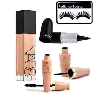 radiance booster Eyelashes & Nars All Day Luminous Weightless Foundation & Stick Kajal & Lakme 9 to 5 Eyeliner+Mascara(Set of 5)
radiance booster Eyelashes & Nars All Day Luminous Weightless Foundation & Stick Kajal & Lakme 9 to 5 Eyeliner+Mascara(Set of 5)