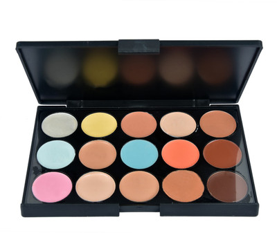 MISS ROSE 15 Colors Contour Face Cream Makeup Concealer Palette Concealer(MULTI COLOR)
MISS ROSE 15 Colors Contour Face Cream Makeup Concealer Palette Concealer(MULTI COLOR)