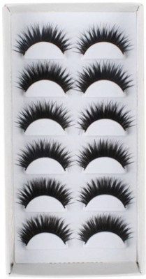 YUGAM Smoky Soft Natural Black Thick Long False Eyelashes Extension Eye Makeup set/6 pair(Pack of 12)
YUGAM Smoky Soft Natural Black Thick Long False Eyelashes Extension Eye Makeup set/6 pair(Pack of 12)