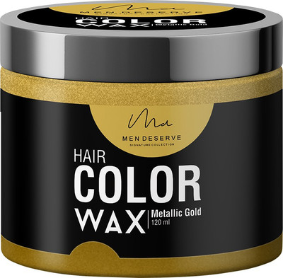 MEN DESERVE Hair Styling Color Wax For Strong Hold And Volume For Highlights, Parties And Special Occasions (120 ML, Metallic Gold) Hair Wax(120 ml)
MEN DESERVE Hair Styling Color Wax For Strong Hold And Volume For Highlights, Parties And Special Occasions (120 ML, Metallic Gold) Hair Wax(120 ml)