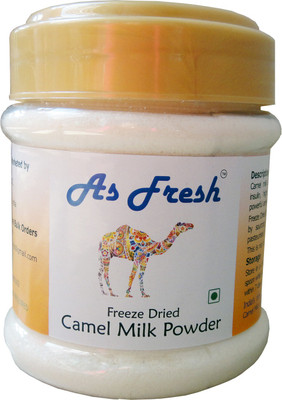 As Fresh Freeze Dried Camel Milk powder-100g (Freeze Dried, 100% Pure, Gluten Free) Milk Powder(100 g)
As Fresh Freeze Dried Camel Milk powder-100g (Freeze Dried, 100% Pure, Gluten Free) Milk Powder(100 g)