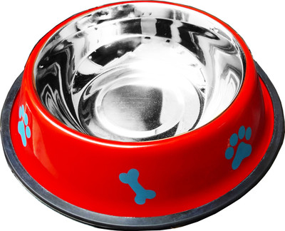 Petshop7 Stylish - Regular Anti Skid Dog Food Bowl / Dog Bowl / Food Bowl (Large) (1800ML) Round Stainless Steel Pet Bowl & Bottle(1800 ml Red)
Petshop7 Stylish - Regular Anti Skid Dog Food Bowl / Dog Bowl / Food Bowl (Large) (1800ML) Round Stainless Steel Pet Bowl & Bottle(1800 ml Red)