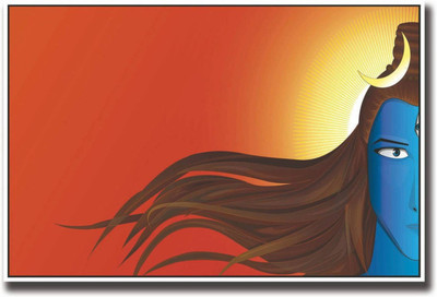 Aabhaas Shiva Wall Poster Fine Art Print(12 inch X 18 inch, Rolled)