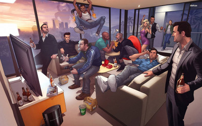 Aabhaas GTA - GrATHAND Theft Auto Wall Poster Fine Art Print(12 inch X 18 inch, Rolled)
Aabhaas GTA - GrATHAND Theft Auto Wall Poster Fine Art Print(12 inch X 18 inch, Rolled)