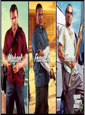 Aabhaas GTA - GrATHAND Theft Auto Wall Poster Fine Art Print(12 inch X 18 inch, Rolled)
Aabhaas GTA - GrATHAND Theft Auto Wall Poster Fine Art Print(12 inch X 18 inch, Rolled)
