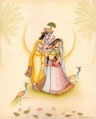Aabhaas Krishna Wall Poster Fine Art Print(12 inch X 18 inch, Rolled)