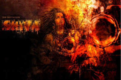 Aabhaas Shiva Wall Poster Fine Art Print(12 inch X 18 inch, Rolled)