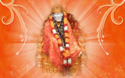 Aabhaas Sai Baba Wall Poster Fine Art Print(12 inch X 18 inch, Rolled)