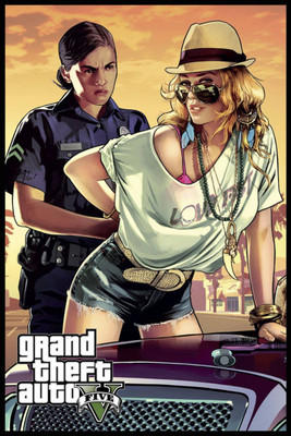 Aabhaas GTA - GrATHAND Theft Auto Wall Poster Fine Art Print(12 inch X 18 inch, Rolled)
Aabhaas GTA - GrATHAND Theft Auto Wall Poster Fine Art Print(12 inch X 18 inch, Rolled)