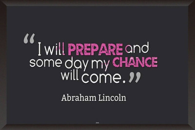 Aabhaas Abraham Lincoln Wall Poster Fine Art Print(12 inch X 18 inch, Rolled)