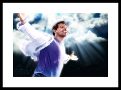 Aabhaas John Abraham Wall Poster Fine Art Print(12 inch X 18 inch, Rolled)