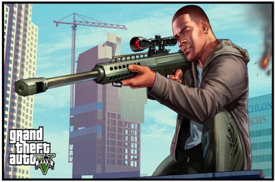 Akhuratha GTA - Grand Theft Auto Fine Quality Wall Poster Paper Print(12 inch X 18 inch, Rolled)
Akhuratha GTA - Grand Theft Auto Fine Quality Wall Poster Paper Print(12 inch X 18 inch, Rolled)