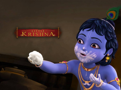 Aabhaas Krishna Wall Poster Fine Art Print(12 inch X 18 inch, Rolled)