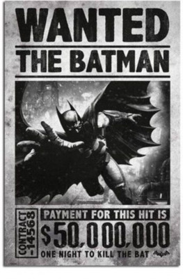 Aabhaas Batman Arkham Origins Wall Poster Fine Art Print(12 inch X 18 inch, Rolled)
Aabhaas Batman Arkham Origins Wall Poster Fine Art Print(12 inch X 18 inch, Rolled)