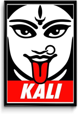 Aabhaas Mata Lakshmi Wall Poster Fine Art Print(12 inch X 18 inch, Rolled)